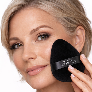 Large Velvet Soft-Focus Powder Puff Duo
